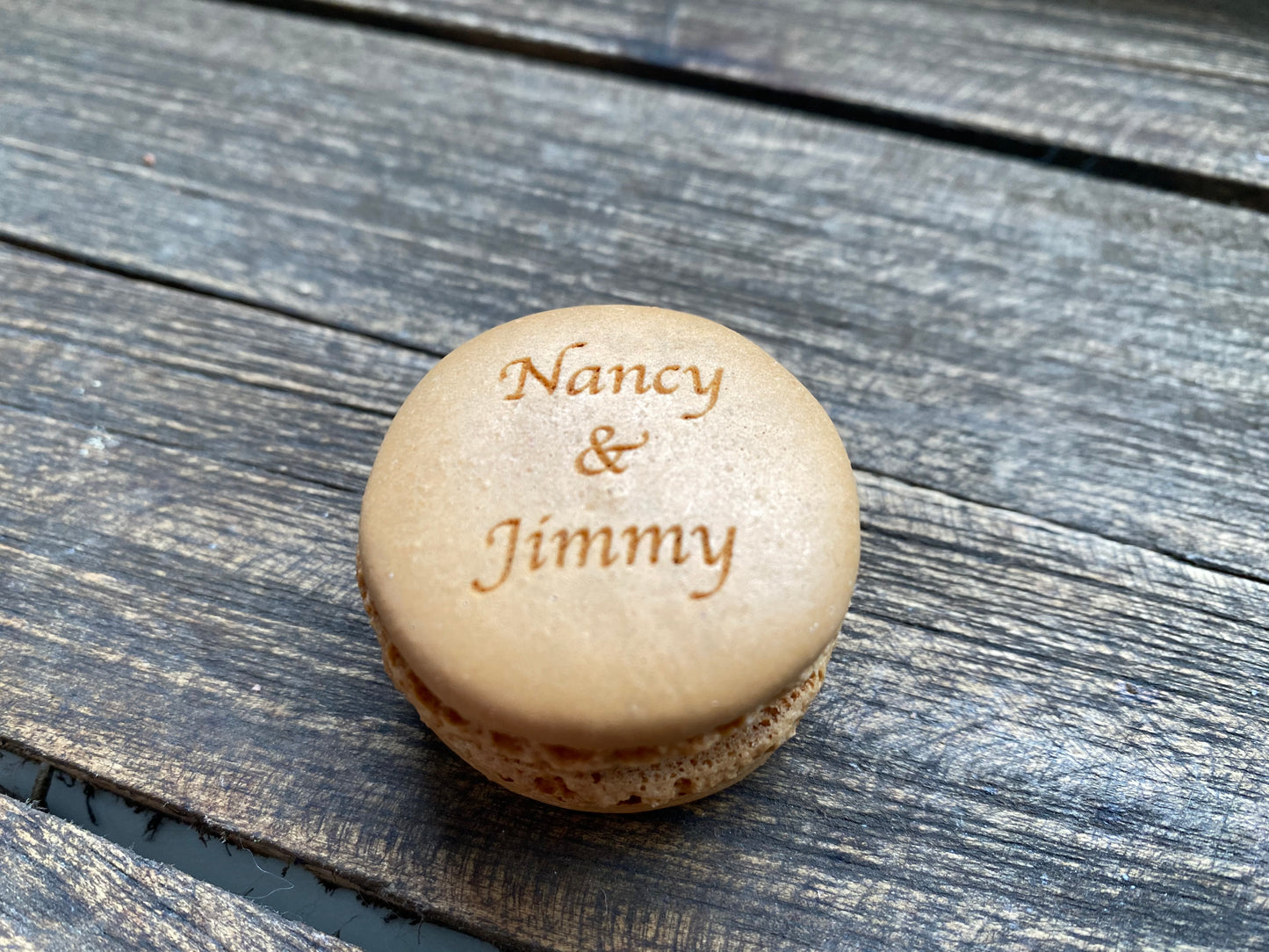 Macaron "Persoonlijke boodschap"